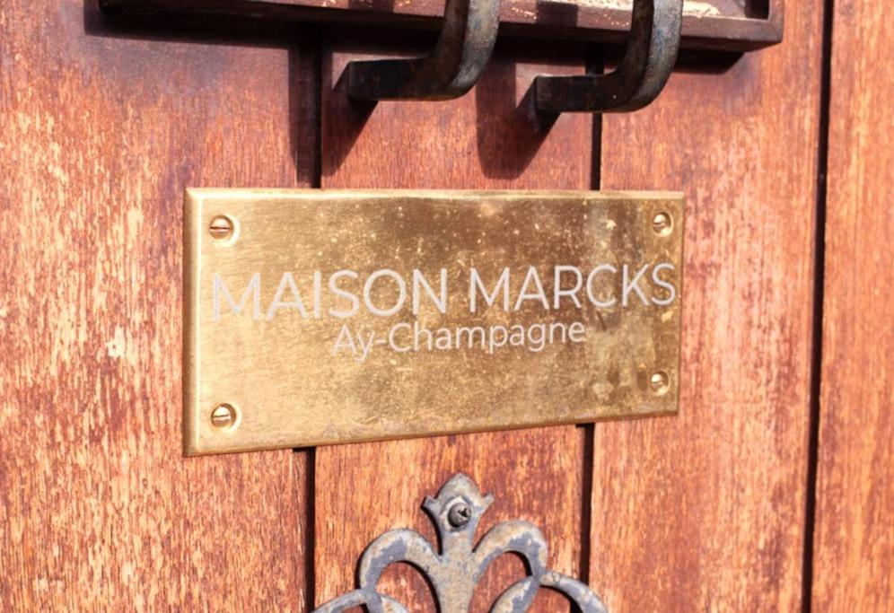 Maison Marcks Champagne 에이-샴페인 외부 사진